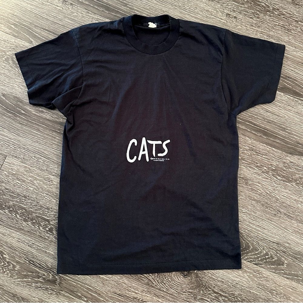 Cats Vintage 1981 Broadway Musical T Shirt